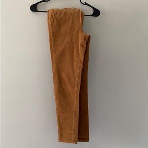 High rise corduroy Jeggings - XSHORT LENGTH